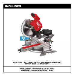 NEW! - Milwaukee M18 FUEL 18V Lithium-Ion Brushless Cordless 12 in. Dual Bevel Sliding Compound Miter Saw (Tool-Only)