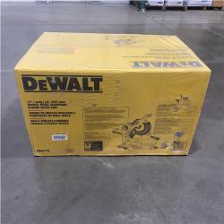 NEW- DeWalt 15 Amps 12 in. Corded Dual-Bevel Sliding Compound Miter Saw