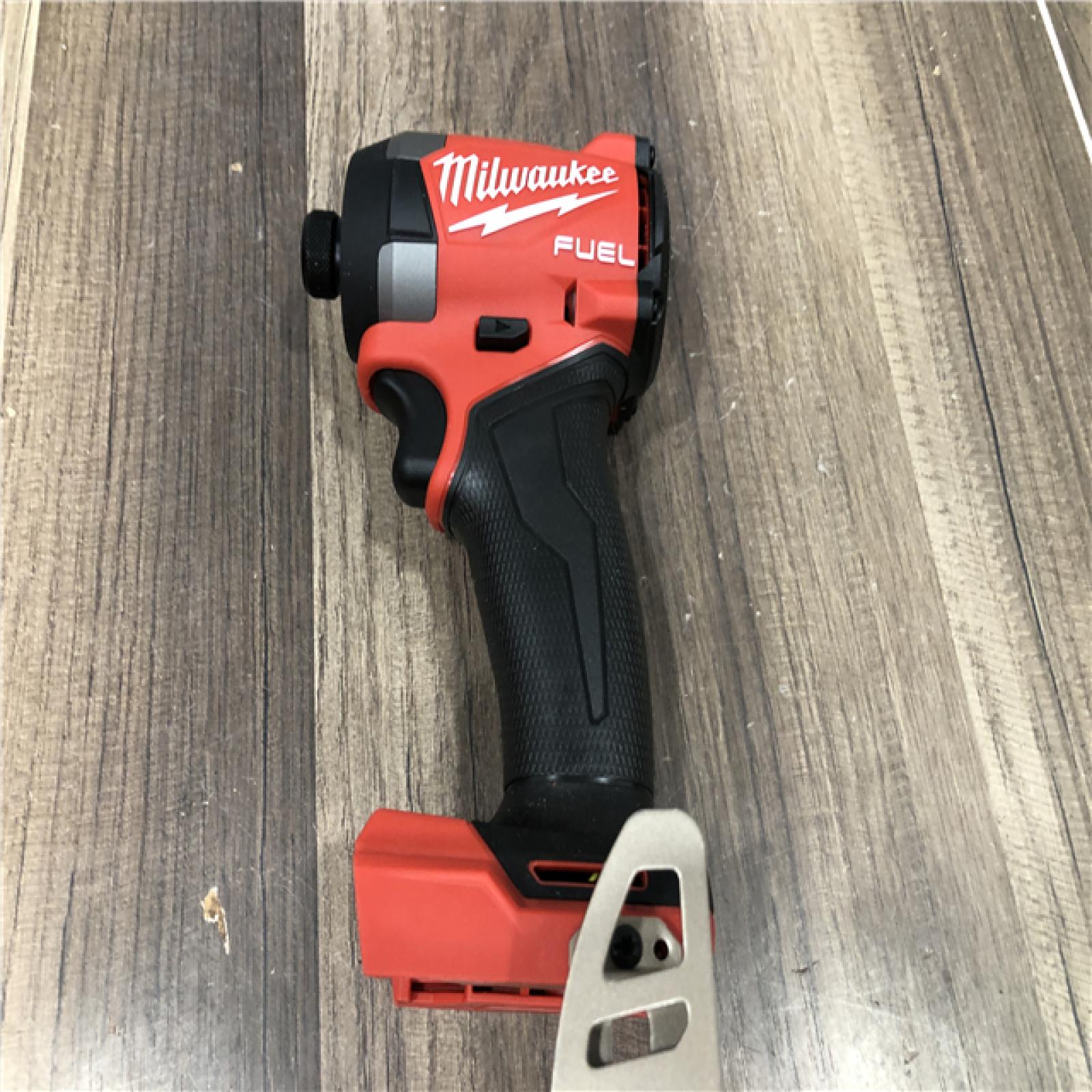 AS-IS Milwaukee  FUEL 18V Lithium-Ion Brushless Cordless 1/4 in. Hex Impact Driver (Tool-Only)