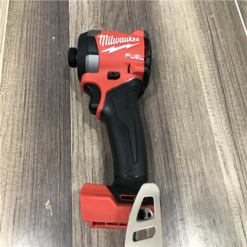 AS-IS Milwaukee  FUEL 18V Lithium-Ion Brushless Cordless 1/4 in. Hex Impact Driver (Tool-Only)