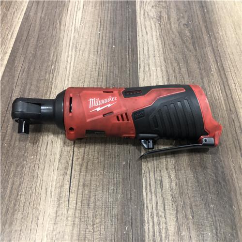 AS-IS Milwaukee 12V Lithium-Ion Cordless 3/8 in. Ratchet (Tool-Only)