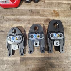 HOUSTON LOCATION - AS-IS MILWAUKEE 12-Volt Lithium-Ion Force Logic Cordless Press Tool Kit (3 Jaws Included) with Two 1.5 Ah Battery and Hard Case