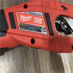 AS-IS Milwaukee 12V Lithium-Ion Cordless Copper Tubing Cutter (Tool-Only)