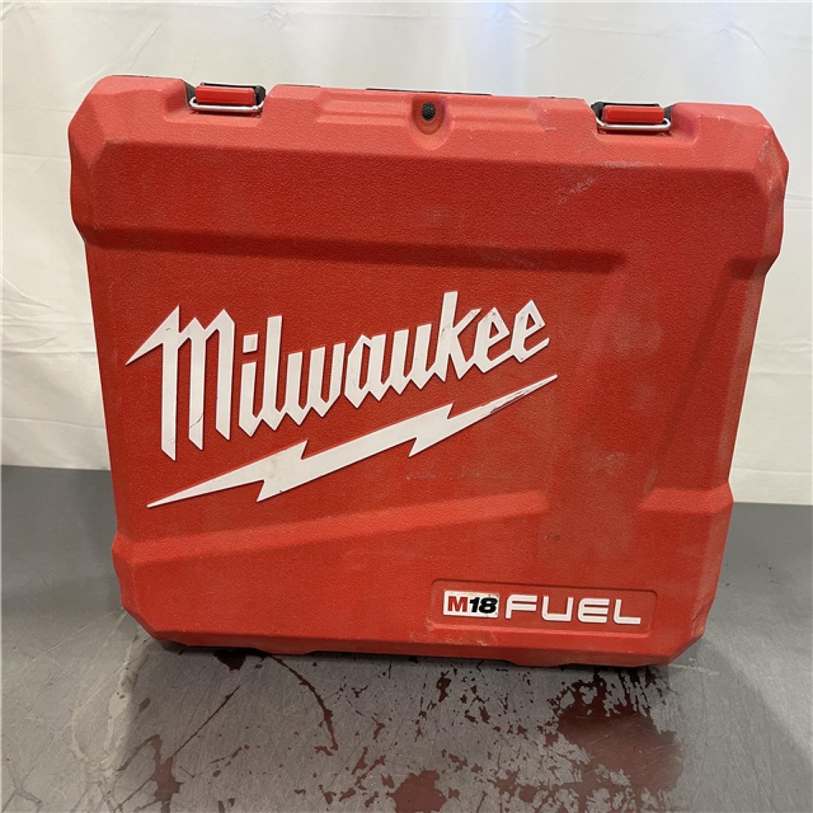 AS-IS - Milwaukee M18 FUEL 18V Lithium-Ion Brushless Cordless Hammer Drill and Impact Driver Combo Kit