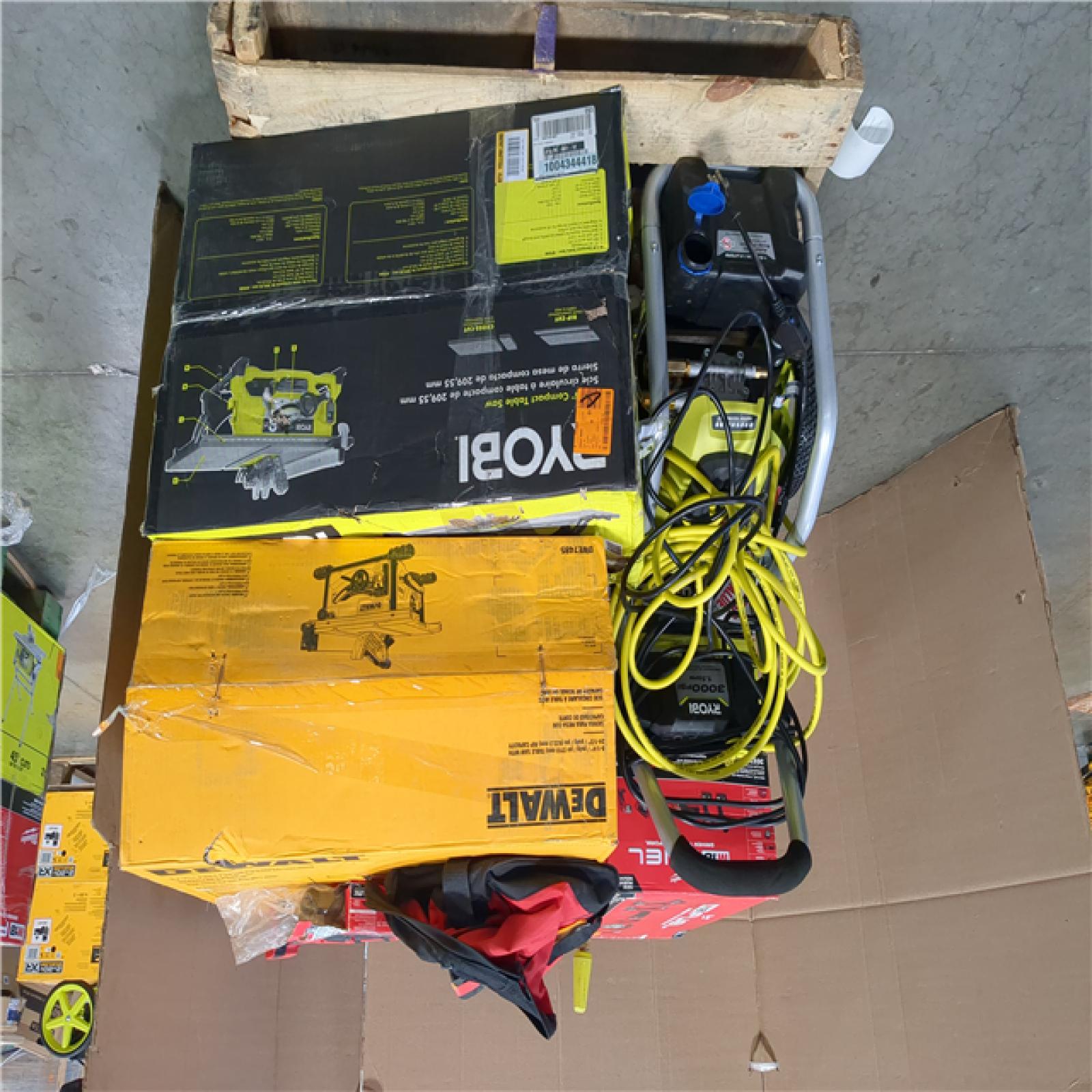 CALIFORNIA AS-IS TOOL PALLET