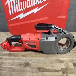 HOUSTON LOCATION - AS-IS (APPEARS LIKE NEW) M18 Fuel One-Key Cordless Brushless Pipe Threader Kit with (2) 12.0Ah Batteries and Case