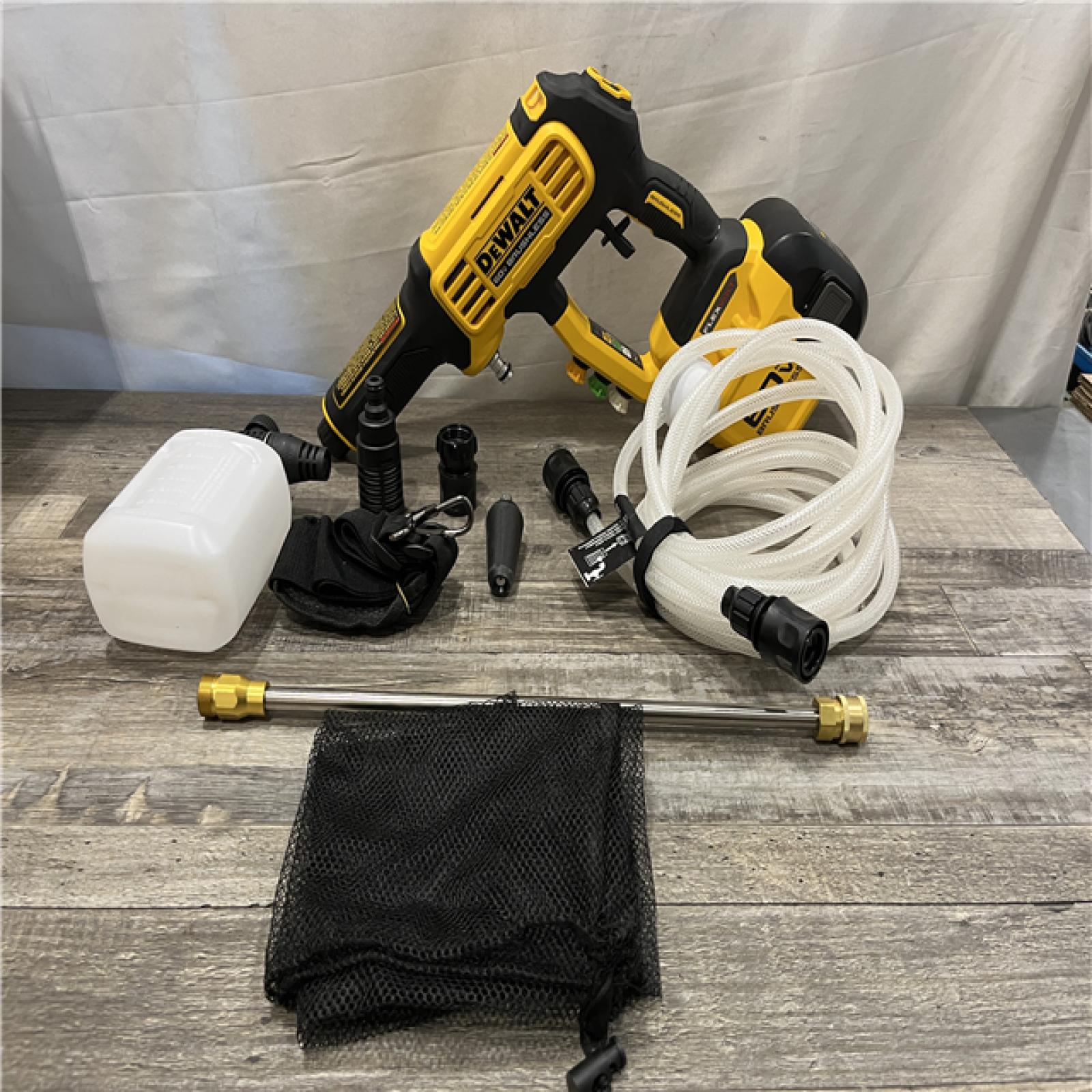 AS-IS DEWALT FLEXVOLT 60V MAX 1000 PSI 1.0 GPM Cold Water Cordless Power Cleaner (Tool Only)