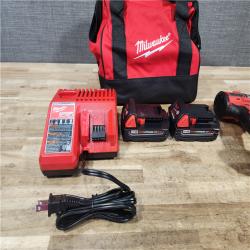 HOUSTON LOCATION - AS - IS Milwaukee 18V Lithium-Ion Brushless Cordless 1/2 in. Compact Drill/Driver Kit