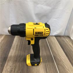 AS-IS DEWALT 20V MAX Cordless 1/2 in. Drill/Driver  (2) 20V 1.3Ah Batteries  Charger and Bag