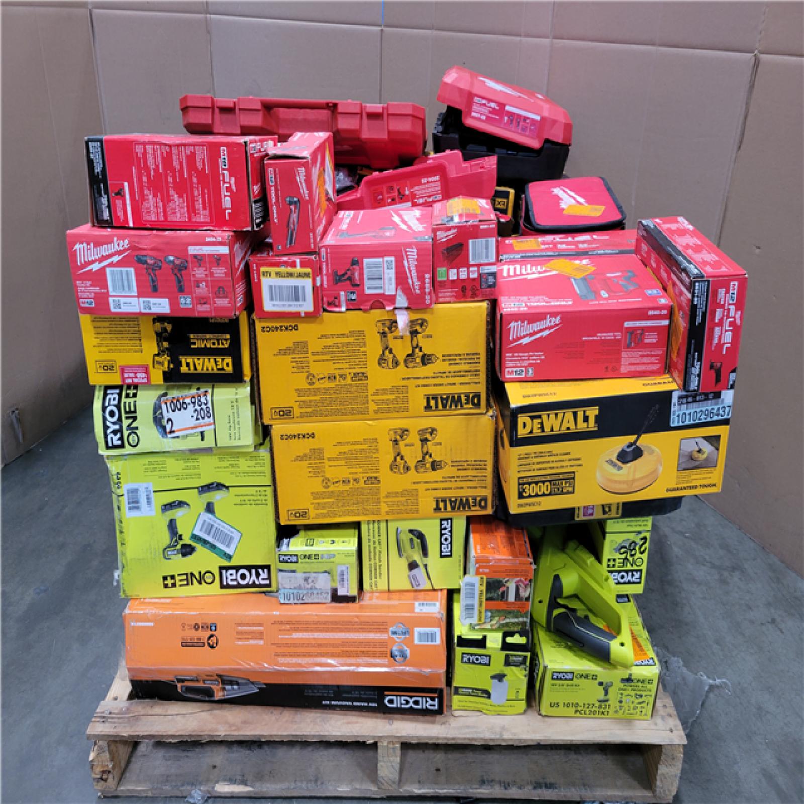 CALIFORNIA AS-IS TOOL PALLET