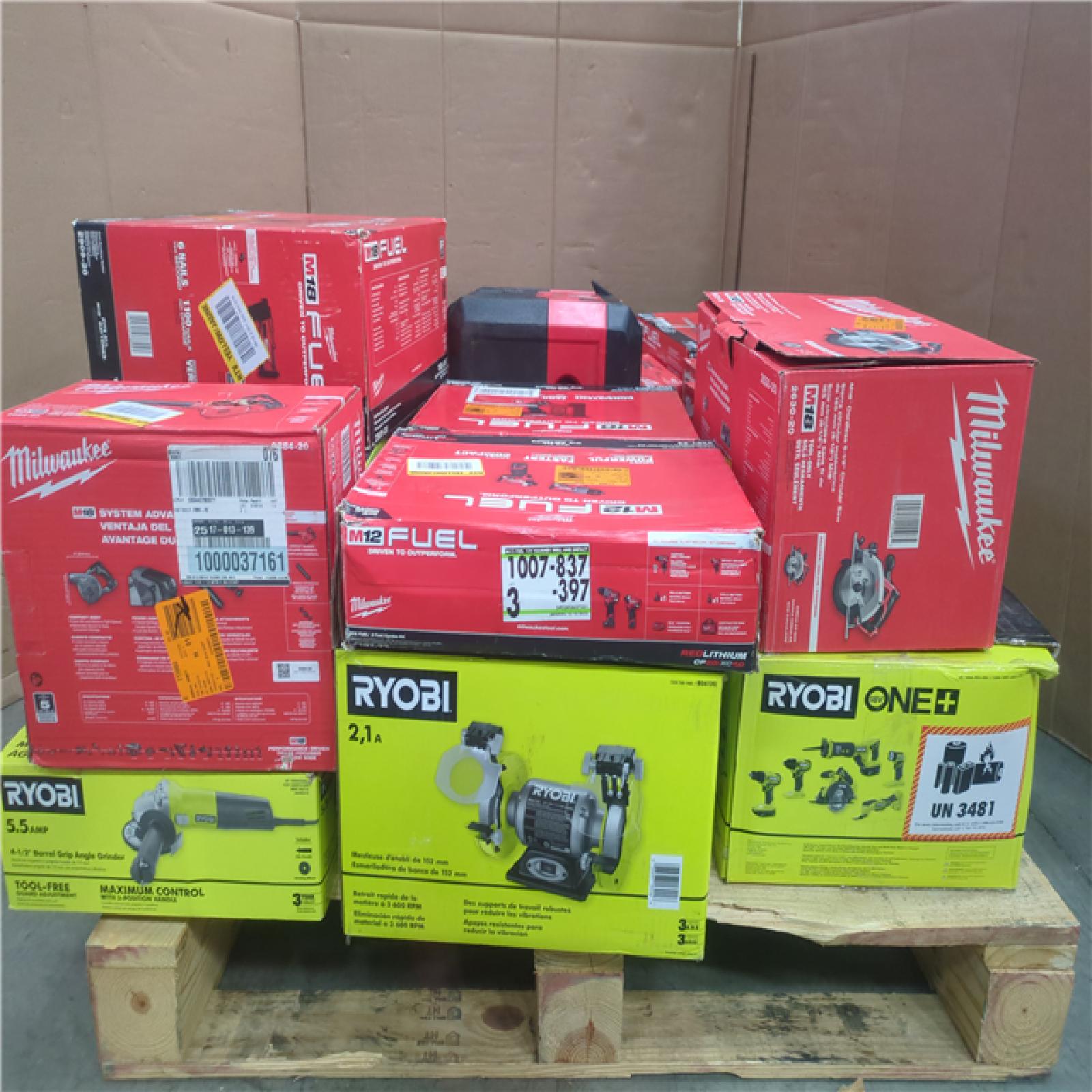 CALIFORNIA AS-IS TOOL PALLET