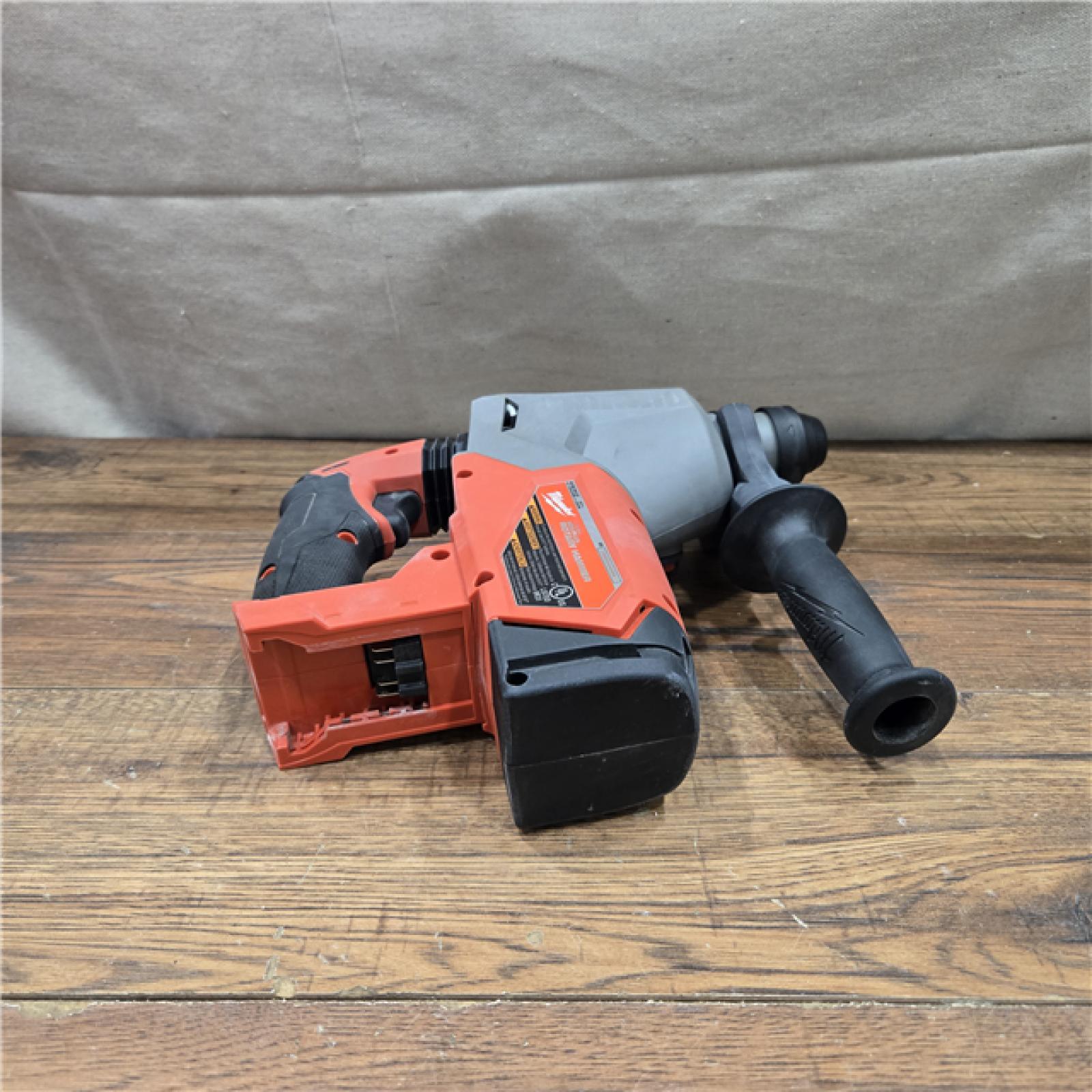 AS-IS Milwaukee FUEL 18V Lithium-Ion Brushless Cordless 1 in. SDS-Plus Rotary Hammer (Tool-Only)