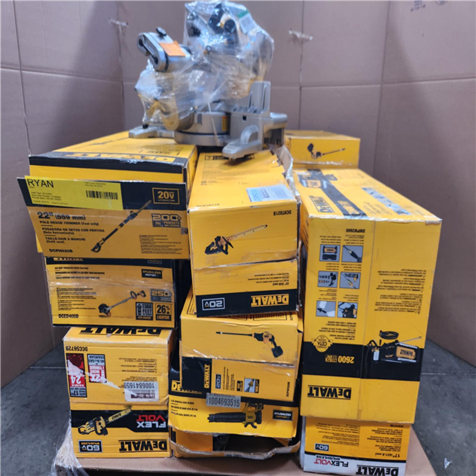 CALIFORNIA AS-IS TOOL PALLET