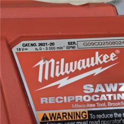 AS-IS Milwaukee  M18 SAWZALL Lithium-Ion Cordless Reciprocating Saw (Tool Only)