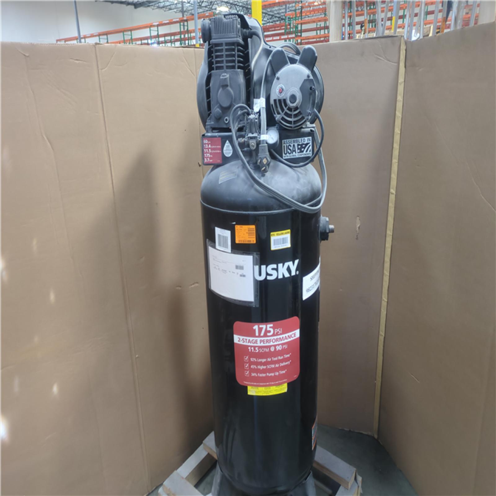 CALIFORNIA AS-IS HUSKY 60G Air Compressor