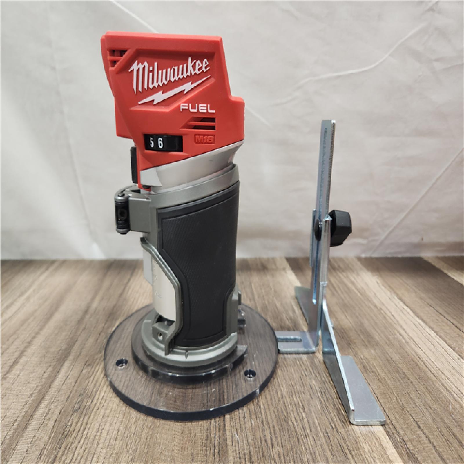 AS-IS- Milwaukee M18 FUEL Compact Router (Tool-Only)