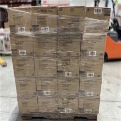 DALLAS LOCATION - Hampton Bay Leroy 42 LED Brushed Nickel Ceiling Fan With Light PALLET-(40 UNITS)