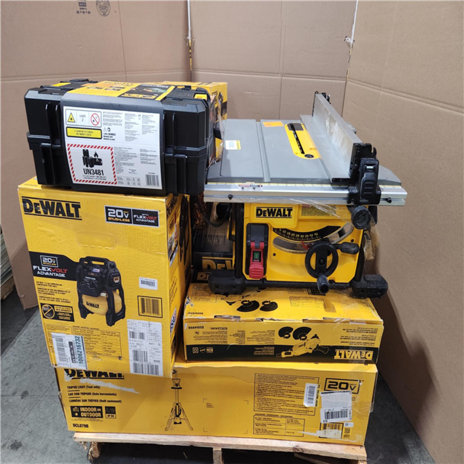 CALIFORNIA AS-IS TOOL PALLET