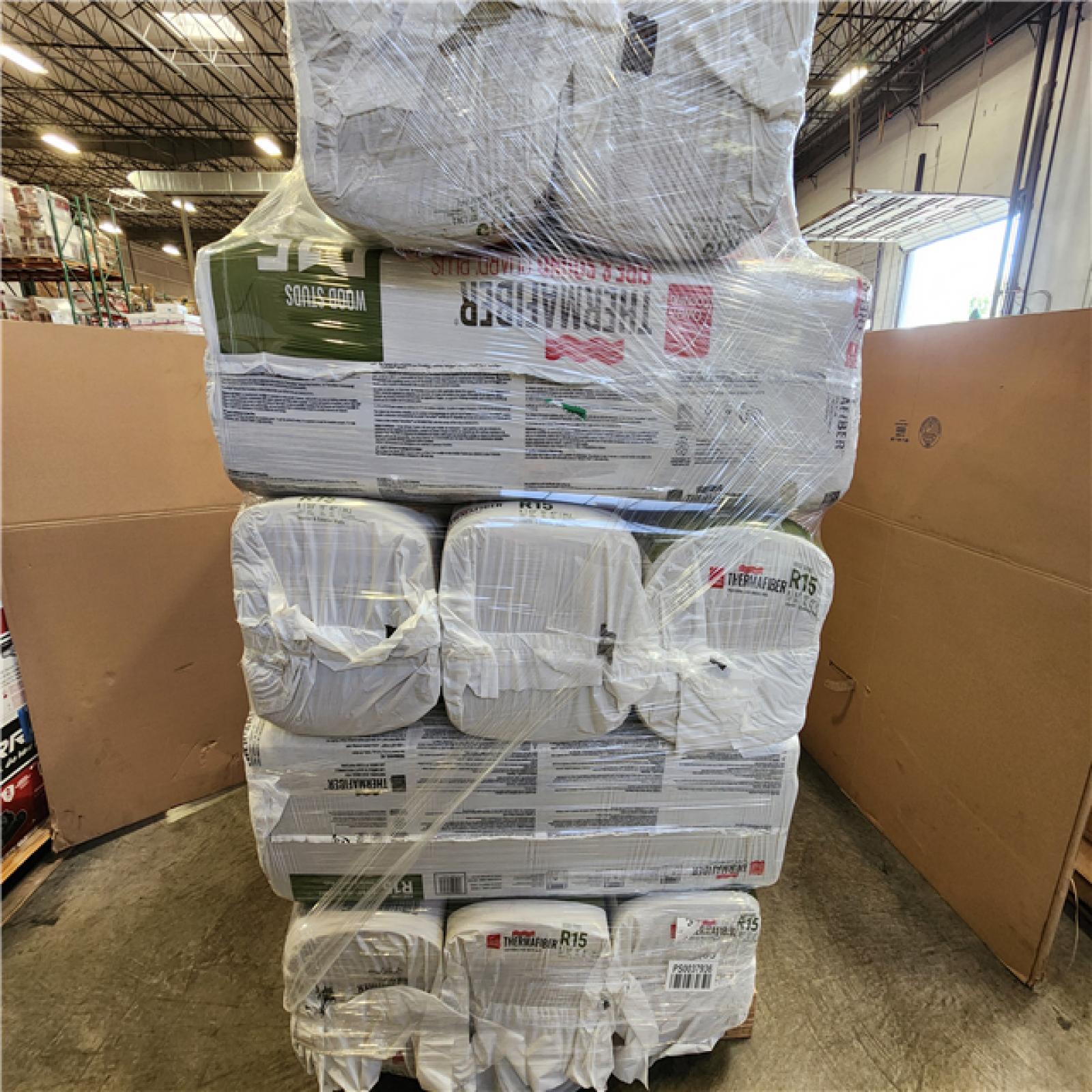 Phoenix Shop Owens Corning 15 in. x 47 in. R15 Thermafiber Fire and Sound Guard Plus Mineral Wool Insulation Batt 14-Bags (548 Sq.Ft)