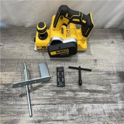 AS-IS DEWALT 20V MAX XR Cordless Brushless 3-1/4 in. Planer (Tool Only)