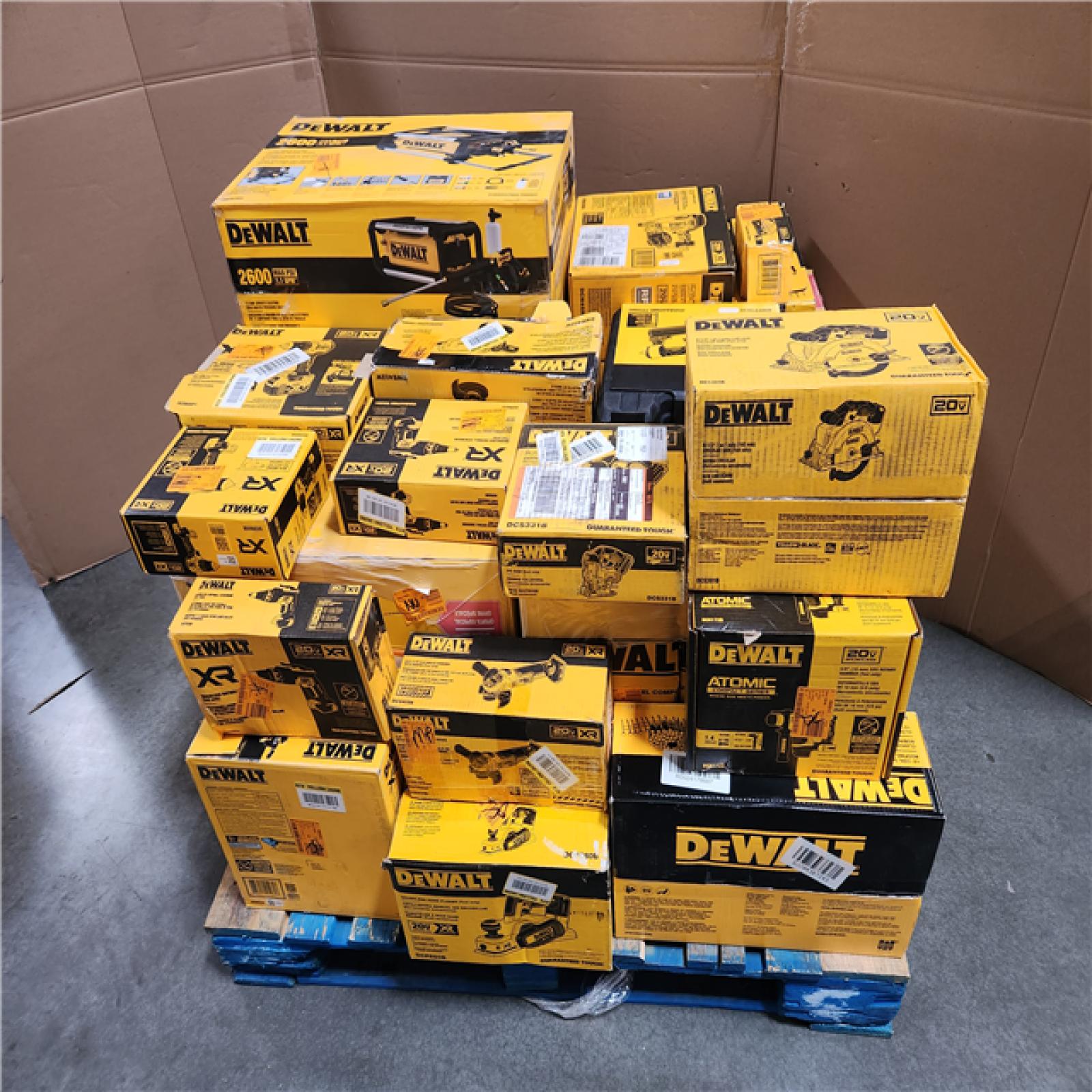 California DeWalt Tool Pallet: Appears in Excellent Condition