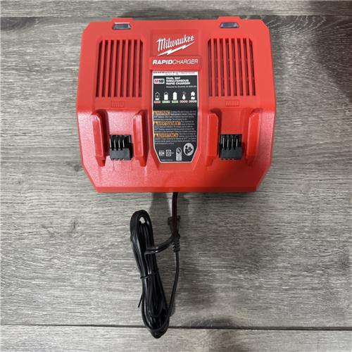 California AS-IS Milwaukee M18 Dual Bay Rapid Charger; Appears in Excellent Condition