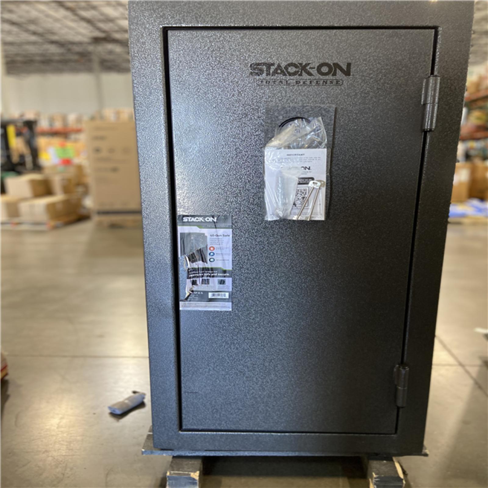 DALLAS LOCATION - Total Defense 40-Gun Fire/Waterproof Safe with Electronic Lock and Door Storage