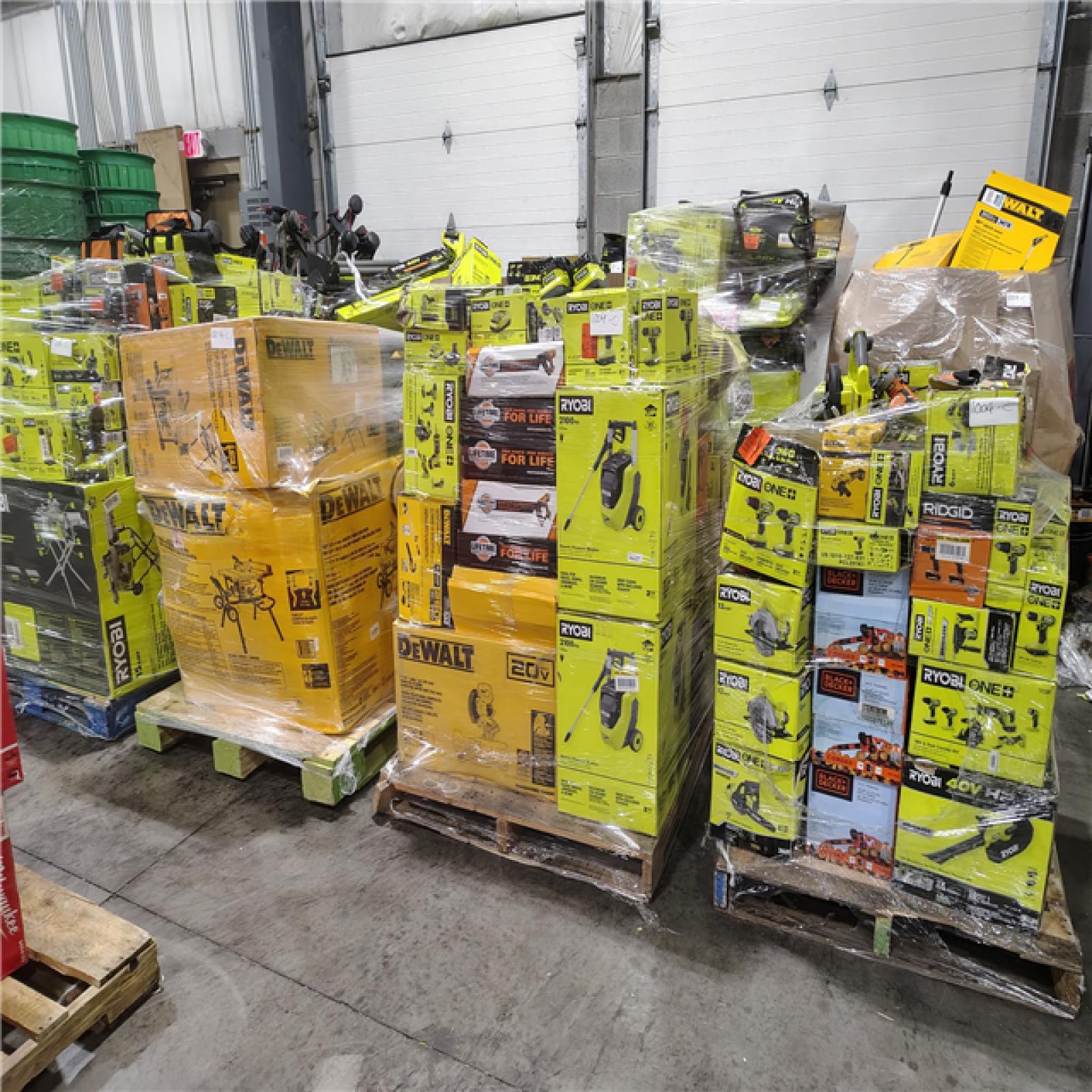 Pittston Location As-Is Power Tools Partial Truckload ( 11 Pallets) 1004-C