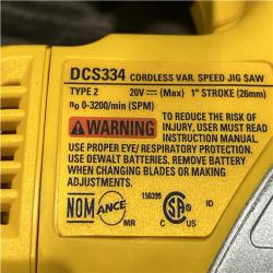 AS-IS DEWALT 20V MAX XR Cordless Brushless Jigsaw (Tool Only)