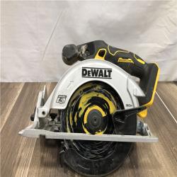 AS-IS DEWALT 20V MAX Cordless Brushless 6-1/2 in. Sidewinder Style Circular Saw (Tool Only)