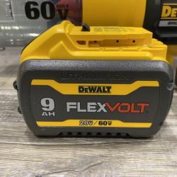 AS-IS DEWALT FLEXVOLT 60V MAX 125 MPH 600 CFM Brushless Cordless Battery Powered Blower Kit