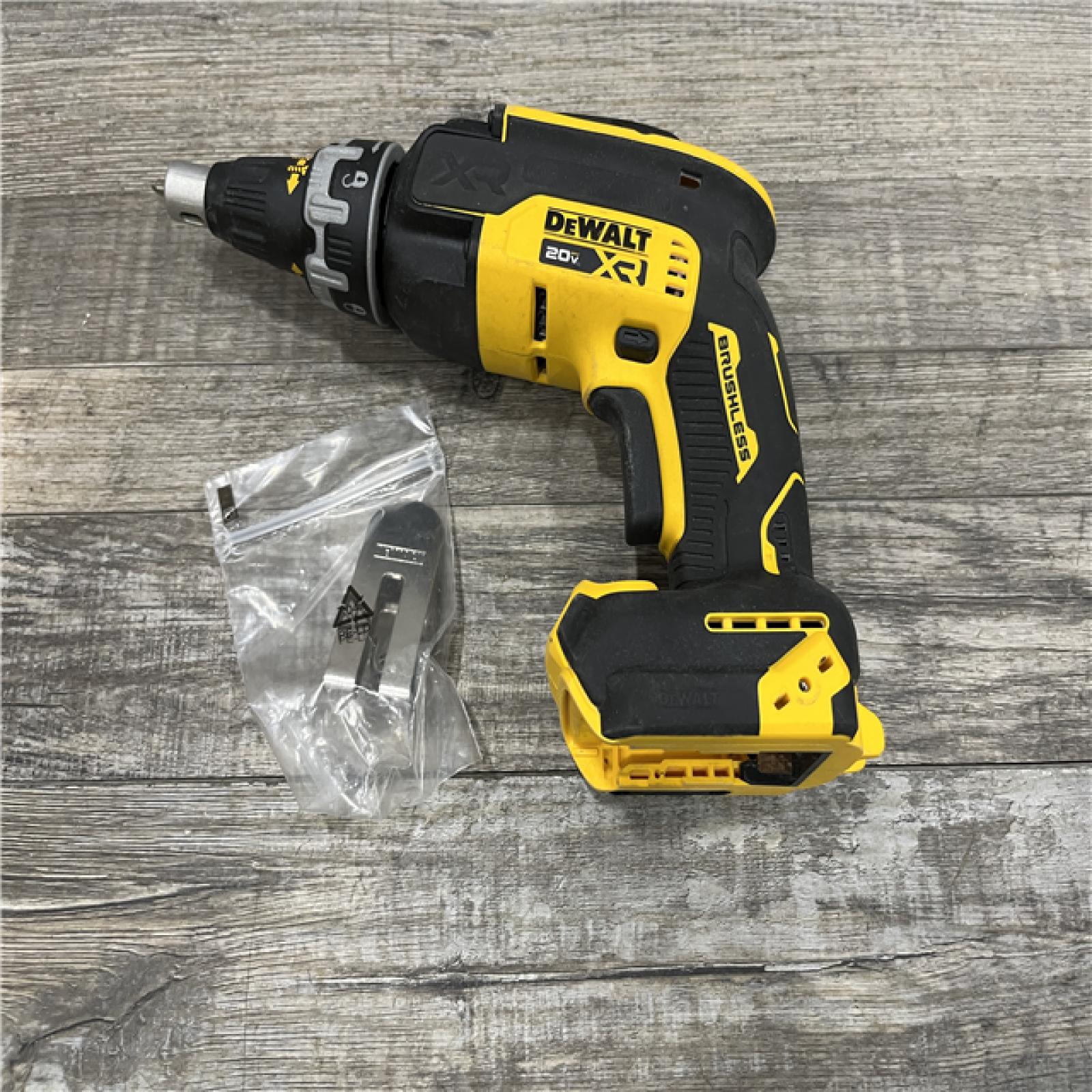 AS-IS DEWALT XR 20V MAX Lithium-Ion Cordless Brushless Screw Gun (Tool Only)