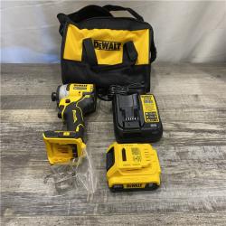 AS-IS DEWALT Atomic 20V Max Lithium-Ion Brushless Cordless Compact 1/4 in. Impact Driver Kit
