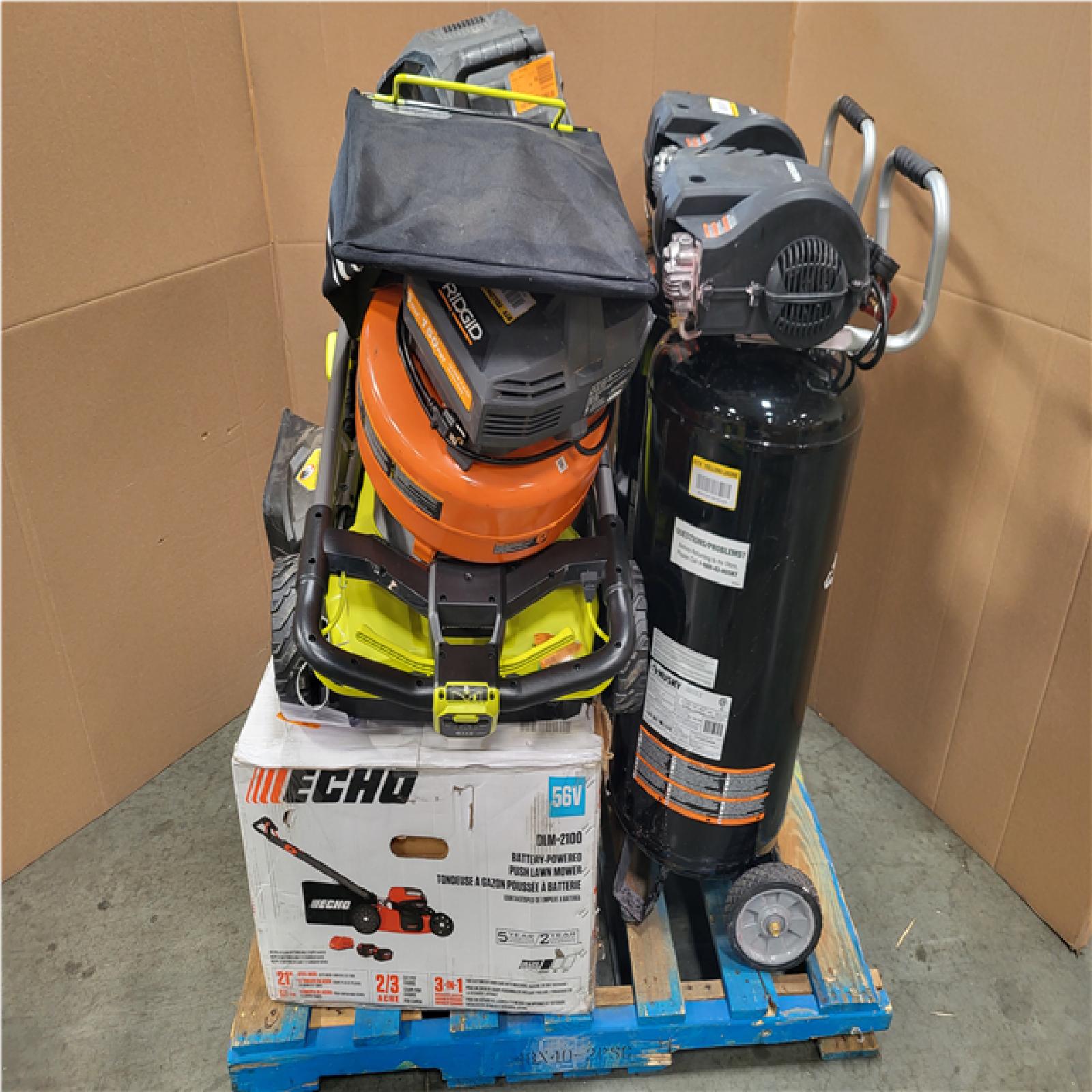 CALIFORNIA AS-IS OUTDOOR POWER EQUIPMENT