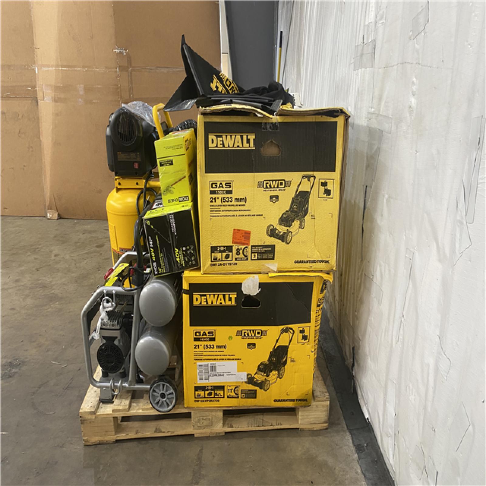 Houston Location AS IS - outdoor pallet