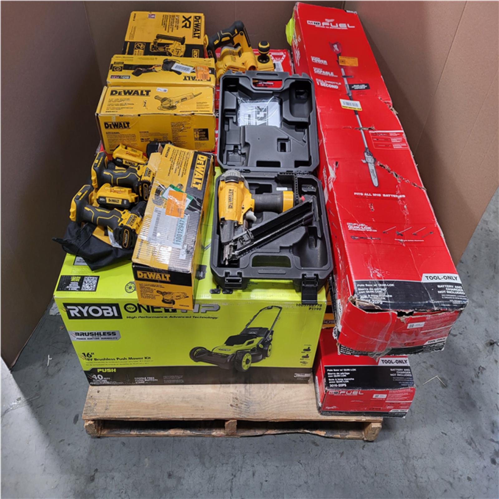 CALIFORNIA AS-IS TOOL PALLET
