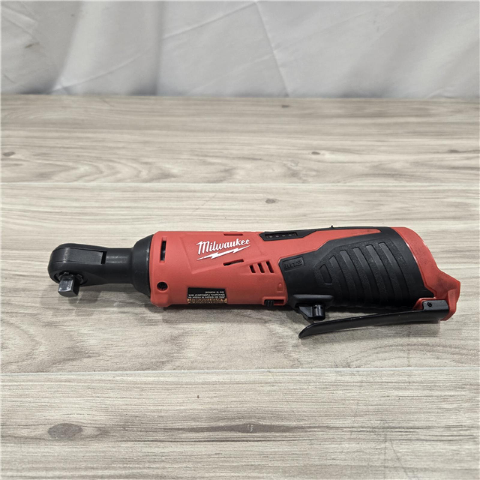 AS-IS MILWAUKEE 2457-20 M12 Cordless Ratchet (Tool-Only)