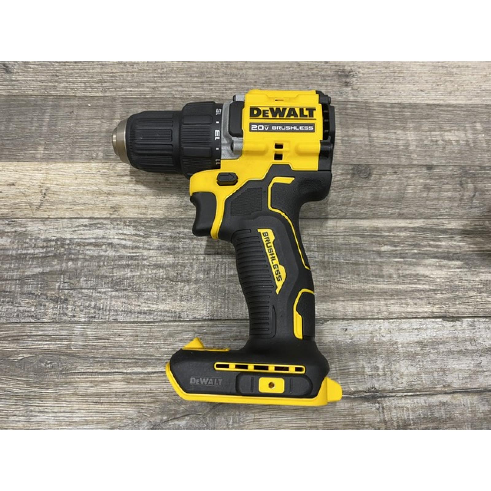 AS-IS DEWALT Atomic 20V Lithium-Ion Cordless Compact 1/2 in. Drill/Driver Kit
