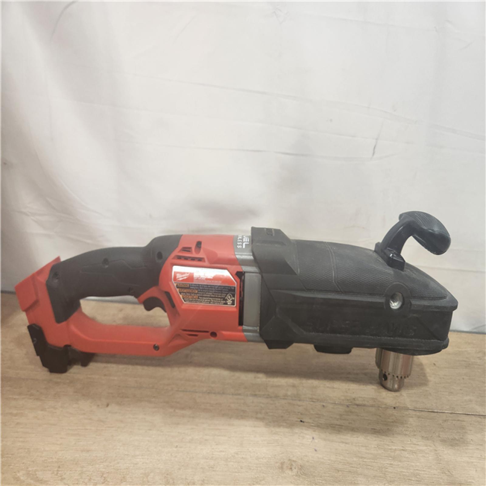 AS-IS- Milwaukee M18 18V Fuel 1/2  Right Angle Drill Super Hawg Cordless Lithium-Ion 2809-20