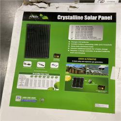 DALLAS LOCATION - 12V CRYSTALLINE SOLAR PANEL - 2 UNITS