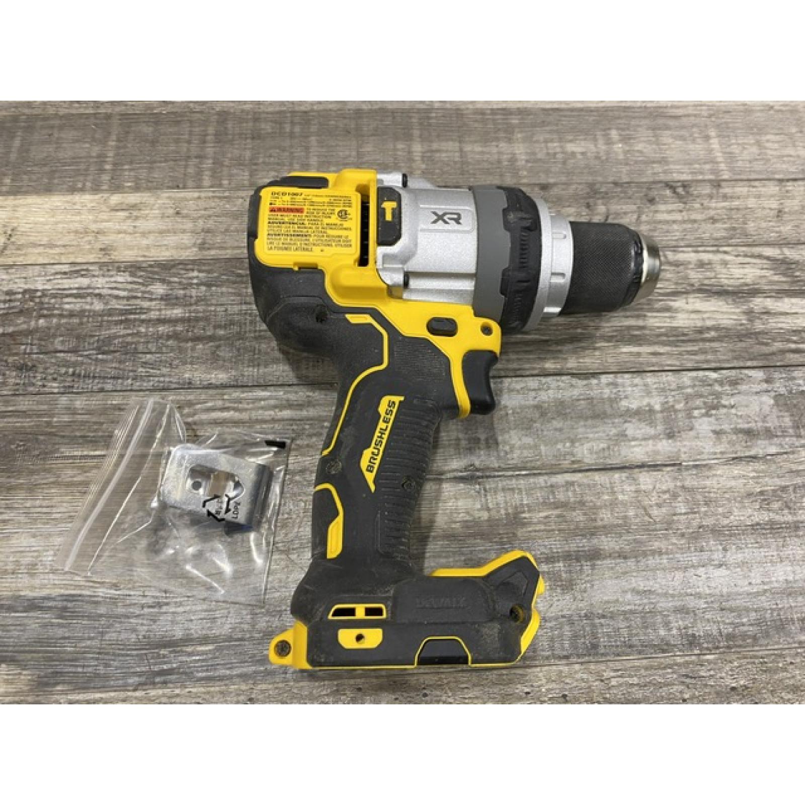 AS-IS DEWALT 20V MAX Brushless Cordless 1/2 3-Speed Hammer Drill (Tool-Only)