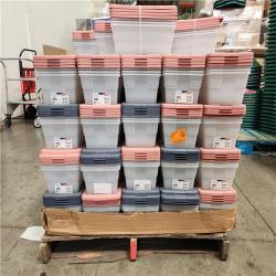 Phoenix Location Sterilite 6 Qt. Storage Box Pallet (69 Containers)