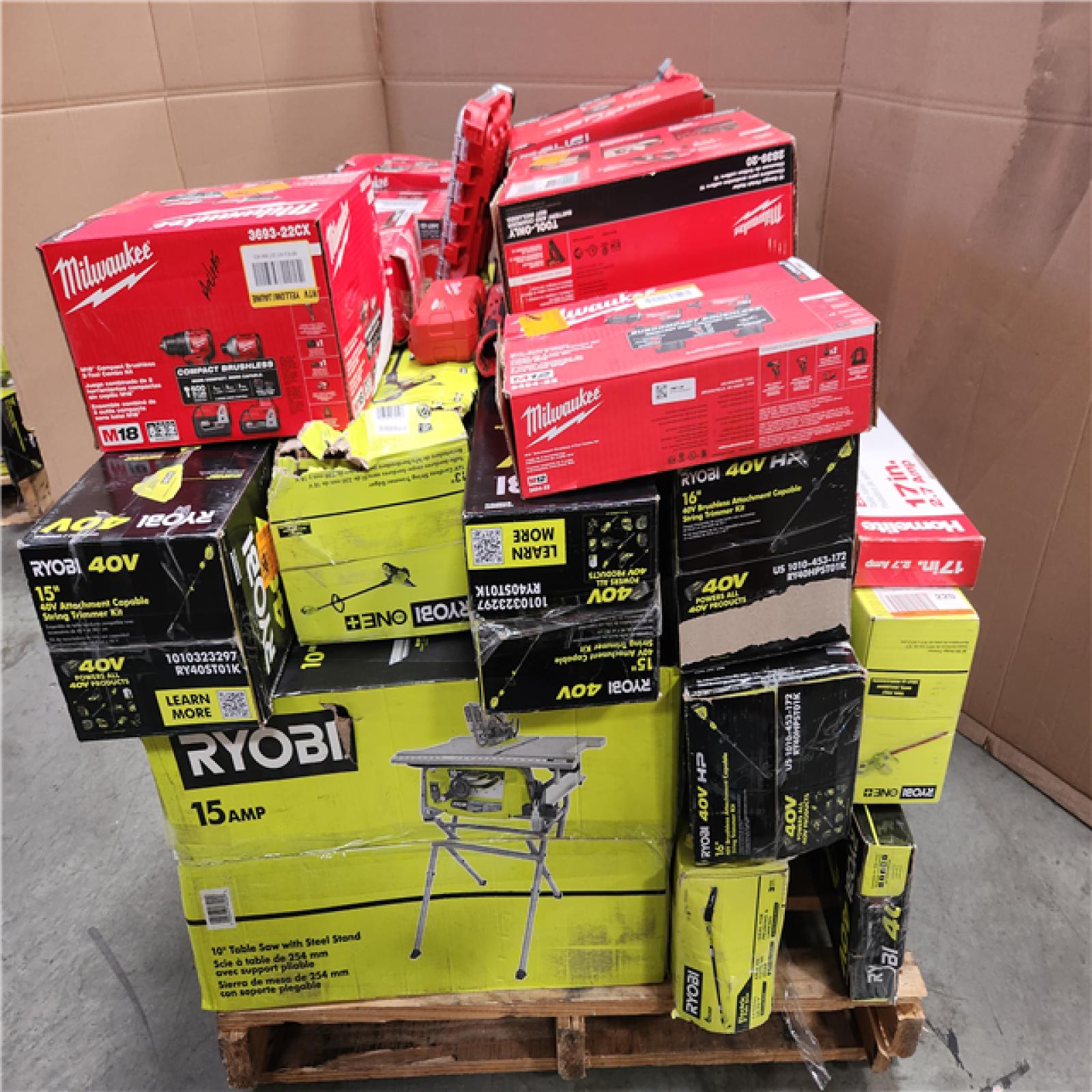 CALIFORNIA AS-IS TOOL PALLET