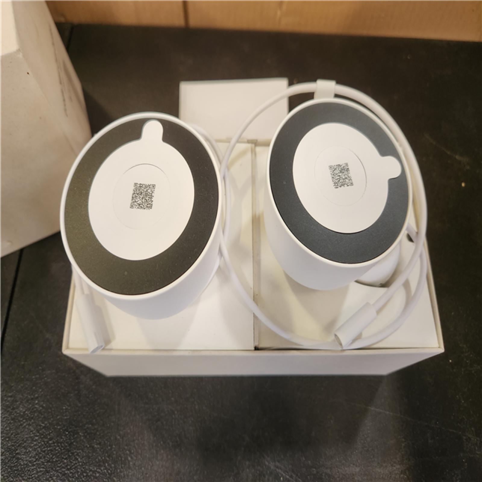 Phoenix AS-IS Google Nest Outdoor Smart Security Camera (Wired  2nd Gen) 2-Pack - Snow