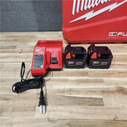 HOUSTON LOCATION - AS-IS (APPEARS LIKE NEW) Milwaukee  FUEL 18V Lithium-Ion Brushless Cordless Hammer Drill and Impact Driver Combo Kit