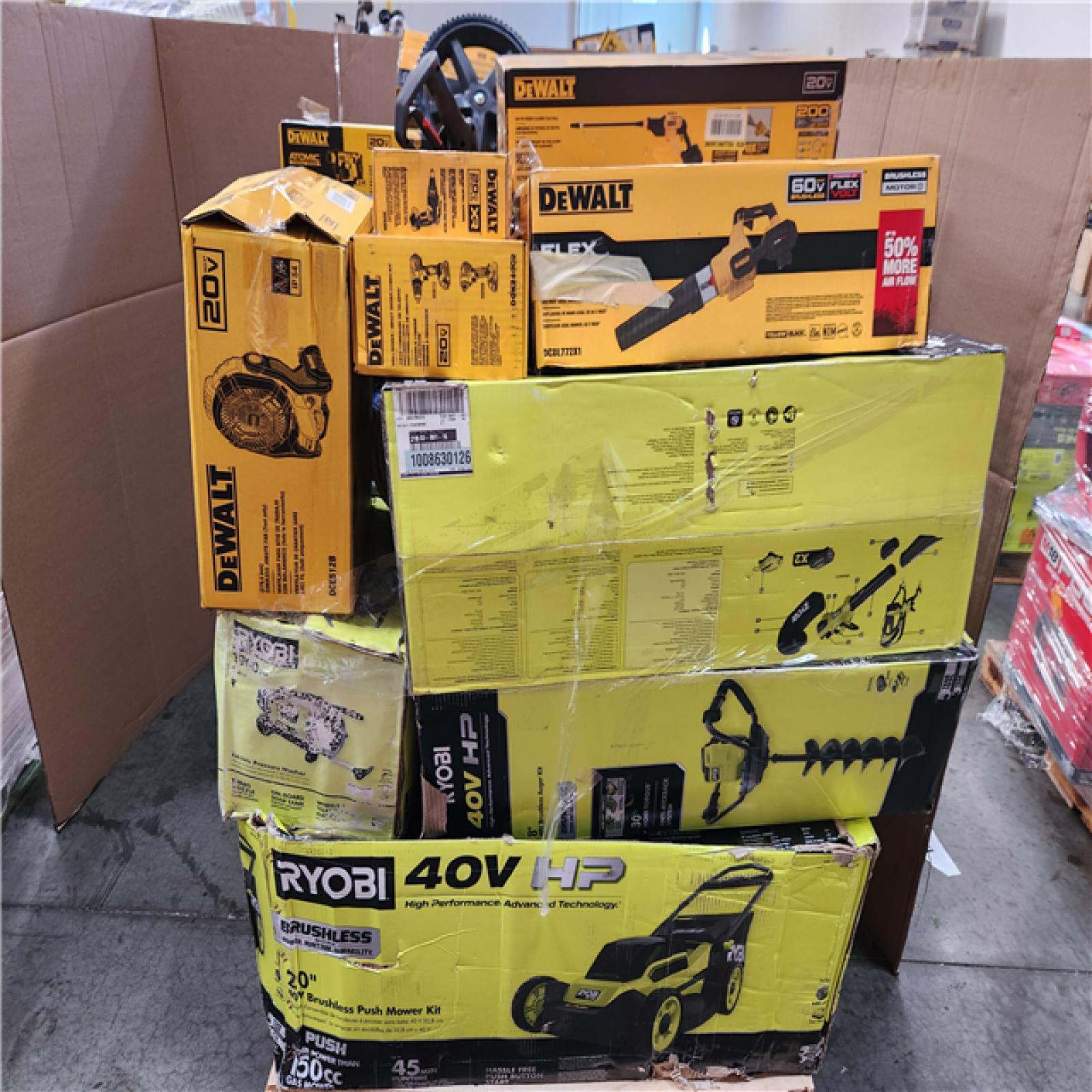 CALIFORNIA AS-IS TOOL PALLET