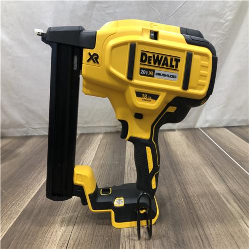 AS-IS DEWALT Cordless 18-Gauge Narrow Crown Stapler (Tool Only)
