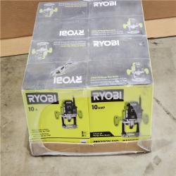 HOUSTON LOCATION - AS-IS (NEW)RYOBI 2 Peak Plunge Base Corded Router QTY - 4