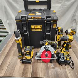 AS-IS- DEWALT 20-Volt MAX ToughSystem Lithium-Ion 6-Tool Cordless Combo Kit