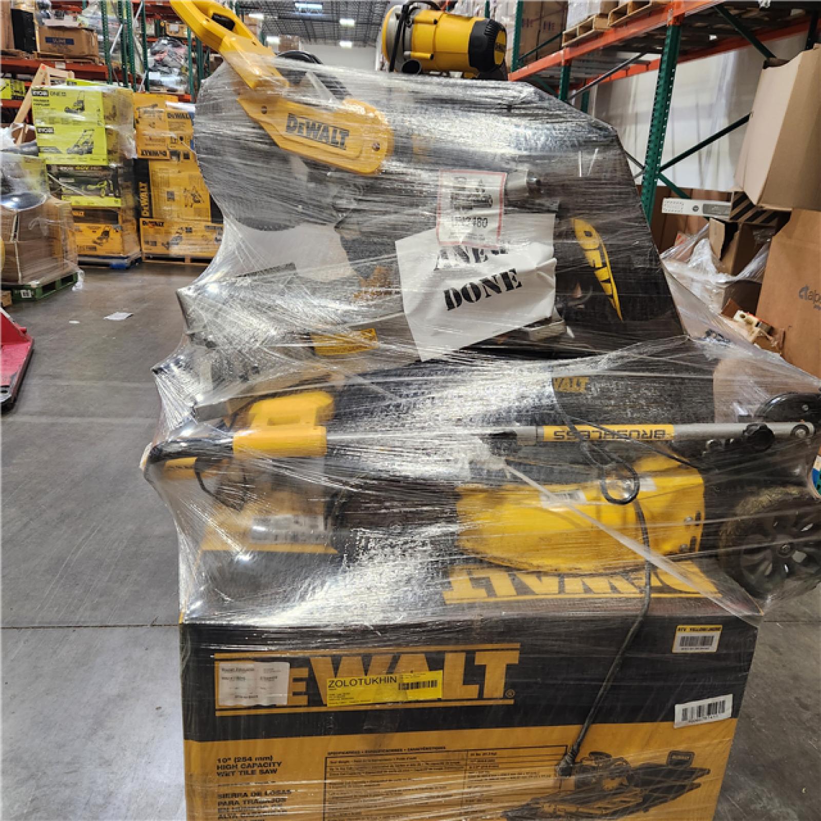 Dallas Location - As-Is DEWALT Tool Pallet
